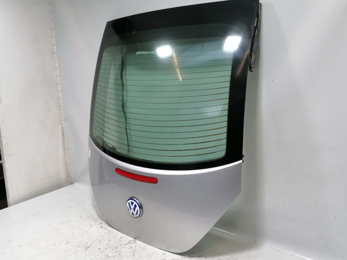 VW New Beetle original Heckklappe mit Heckscheibe Silber Bj.2000